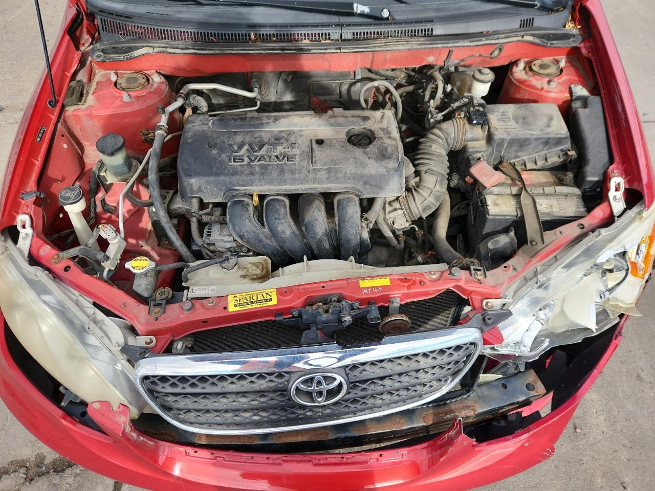 2008 TOYOTA COROLLA