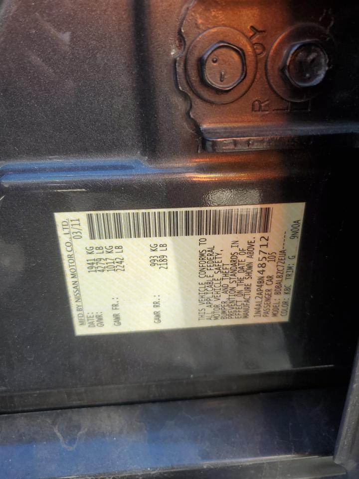 2011 NISSAN ALTIMA