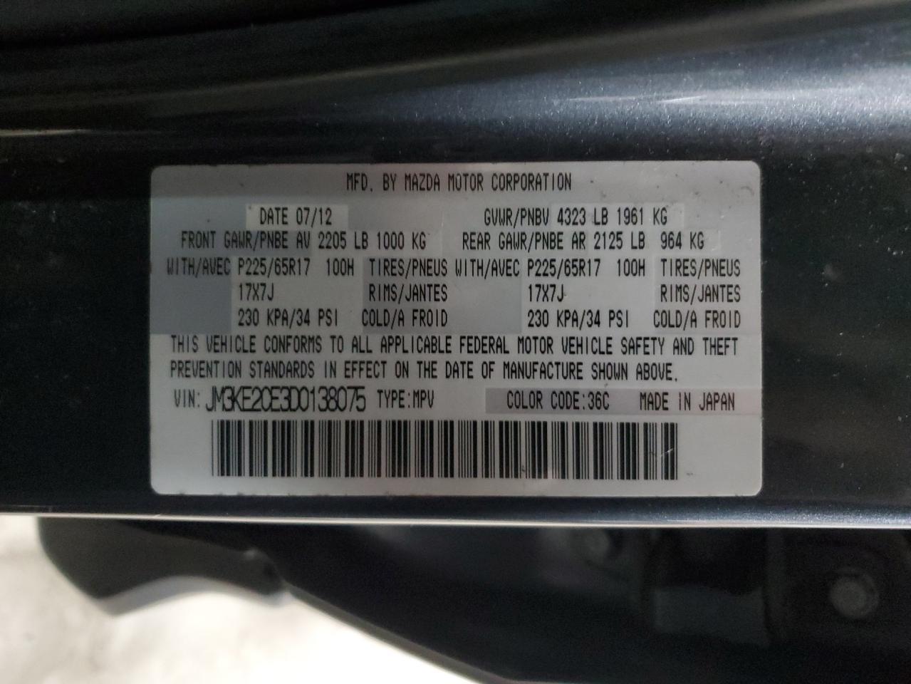 2013 MAZDA CX-5