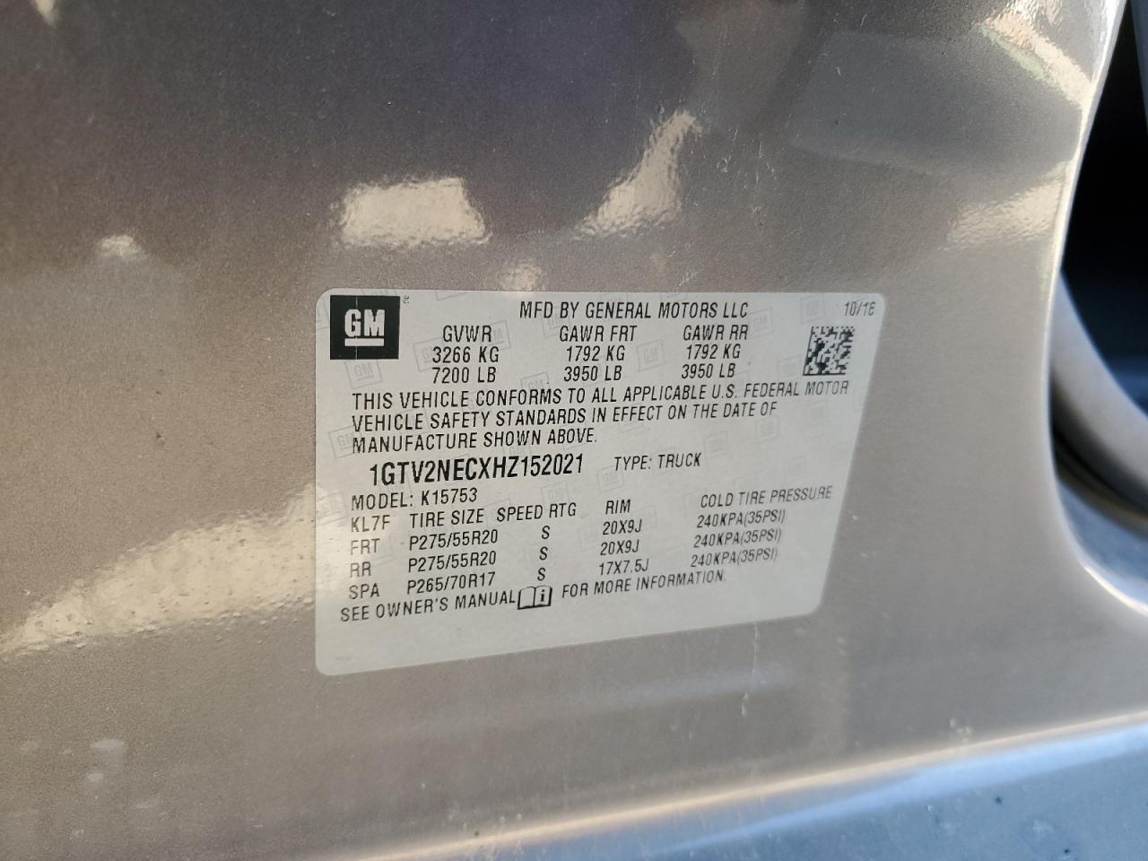 2017 GMC Sierra