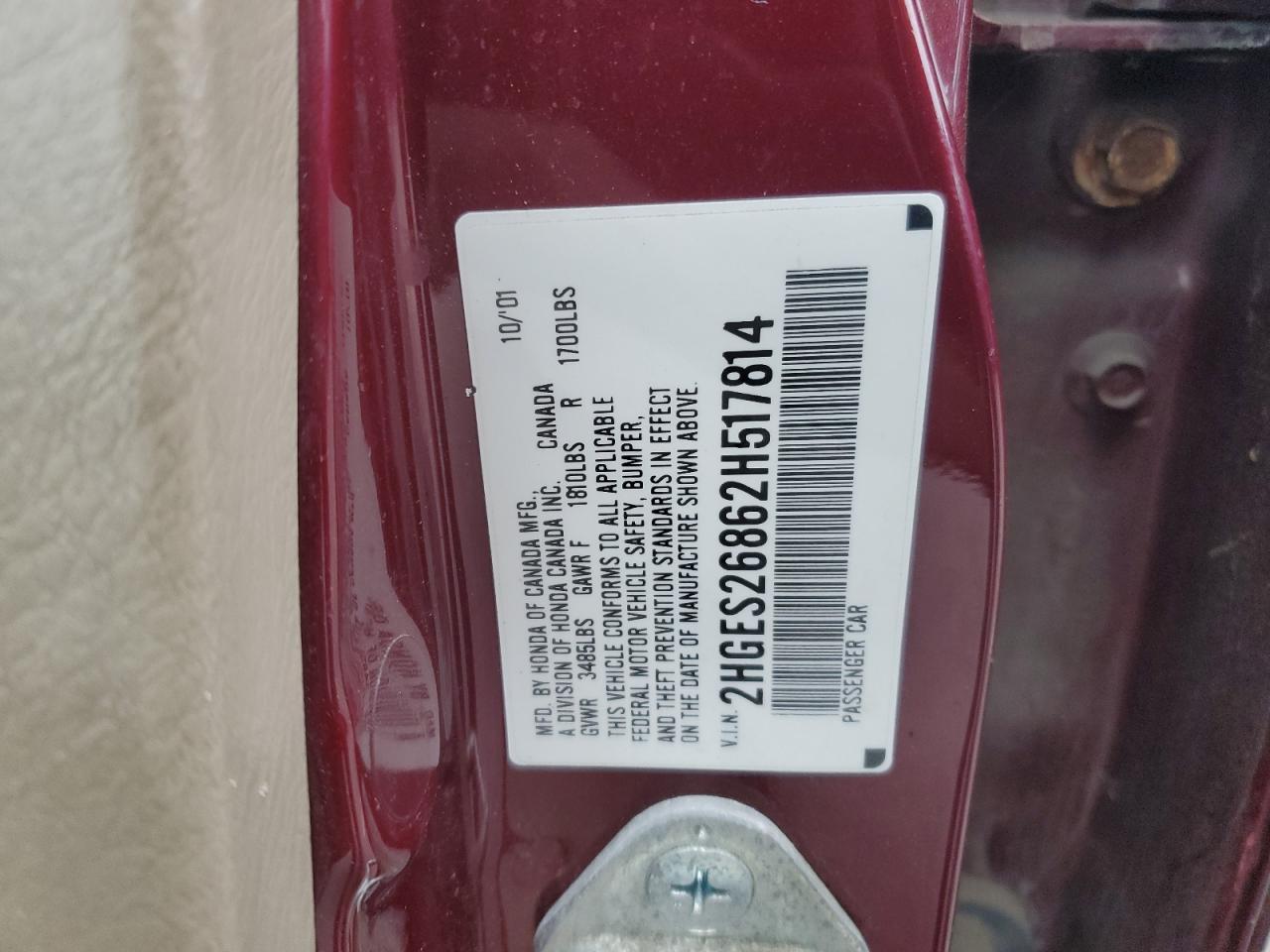 2002 HONDA CIVIC