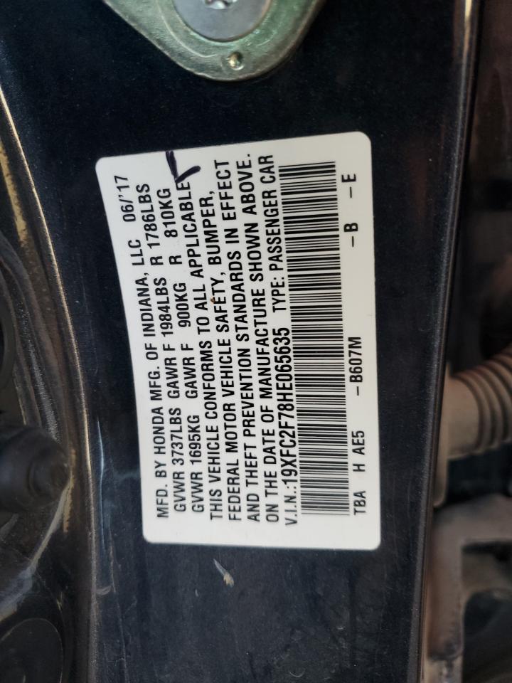 2017 HONDA CIVIC