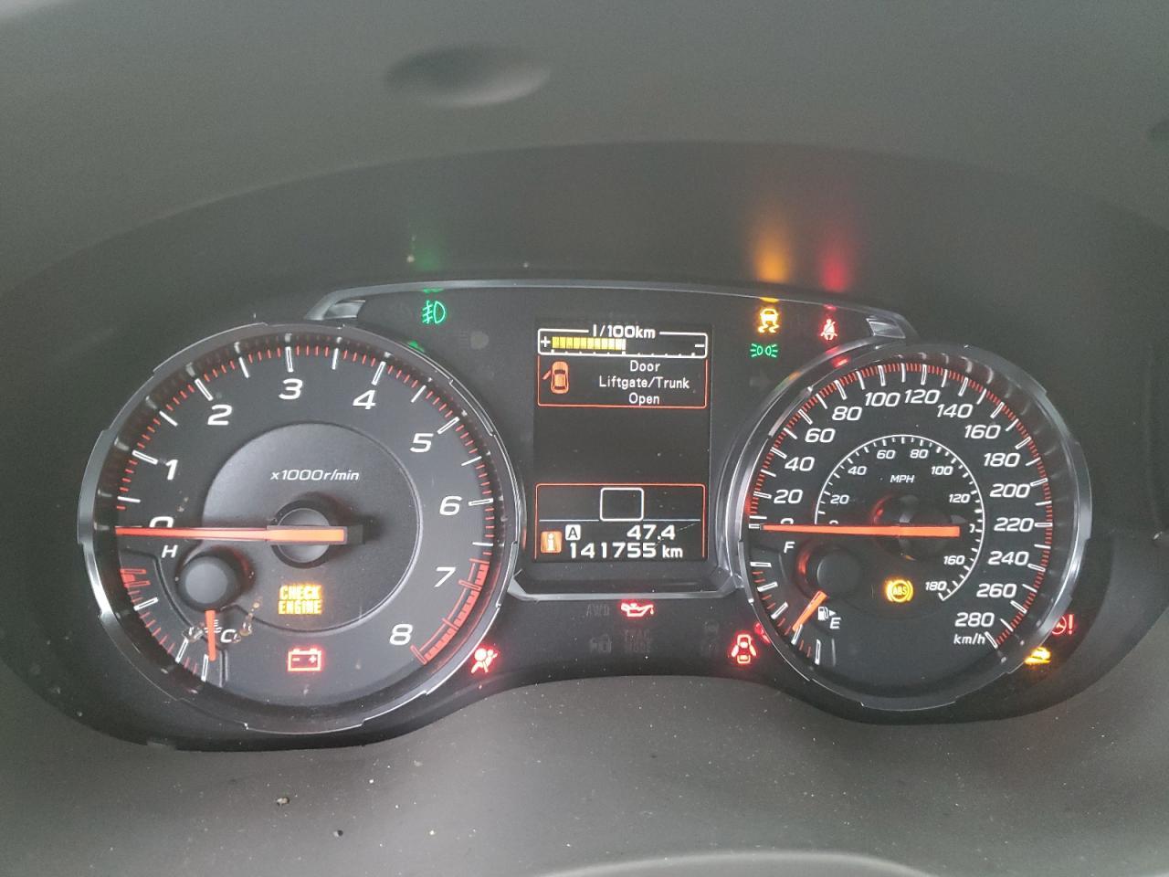 2019 SUBARU WRX