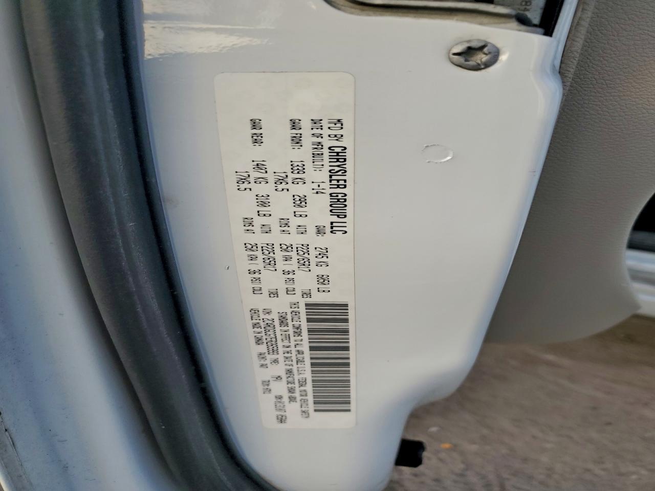 2014 DODGE GRAND CARAVAN