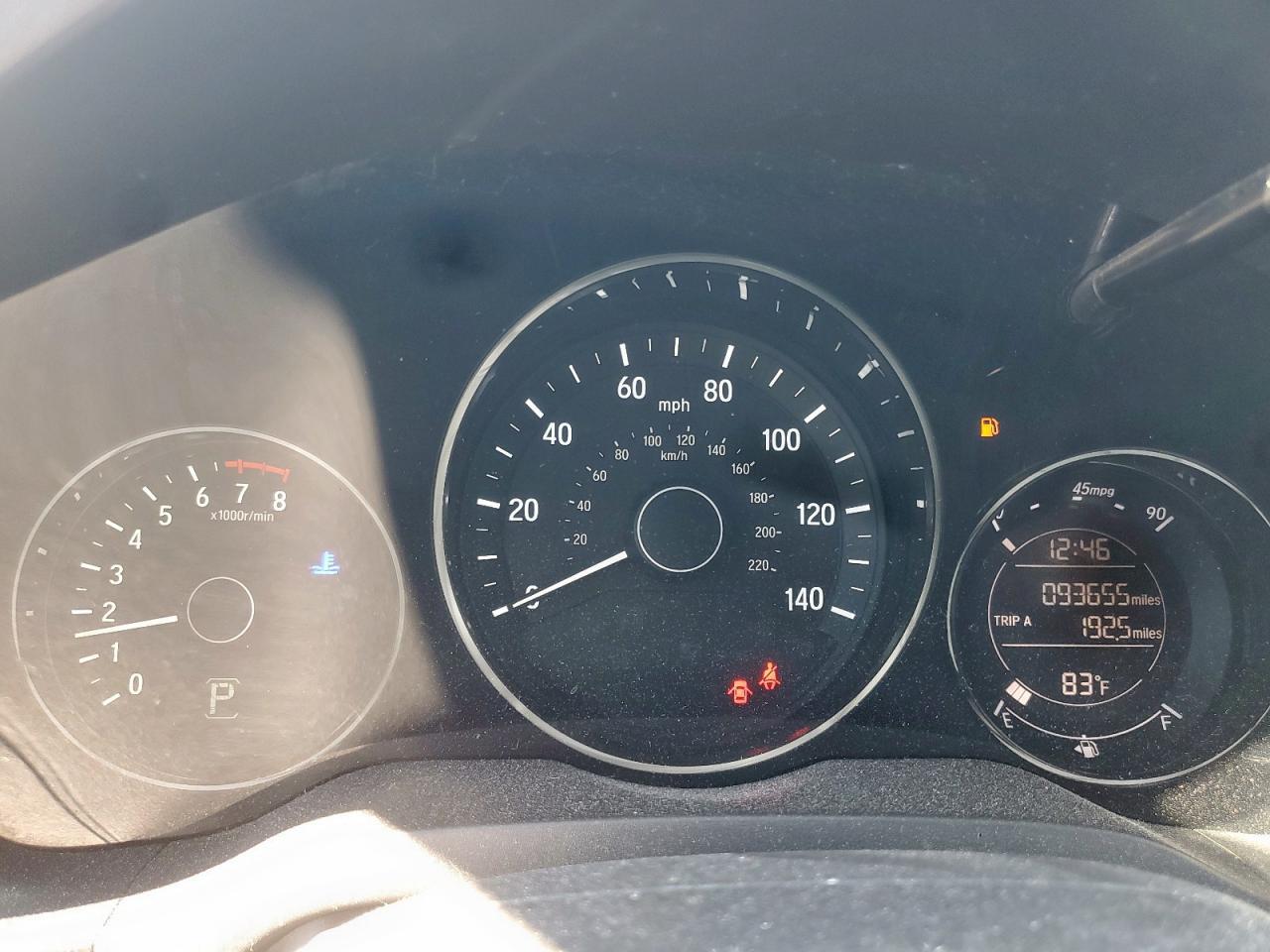 2016 HONDA HR-V