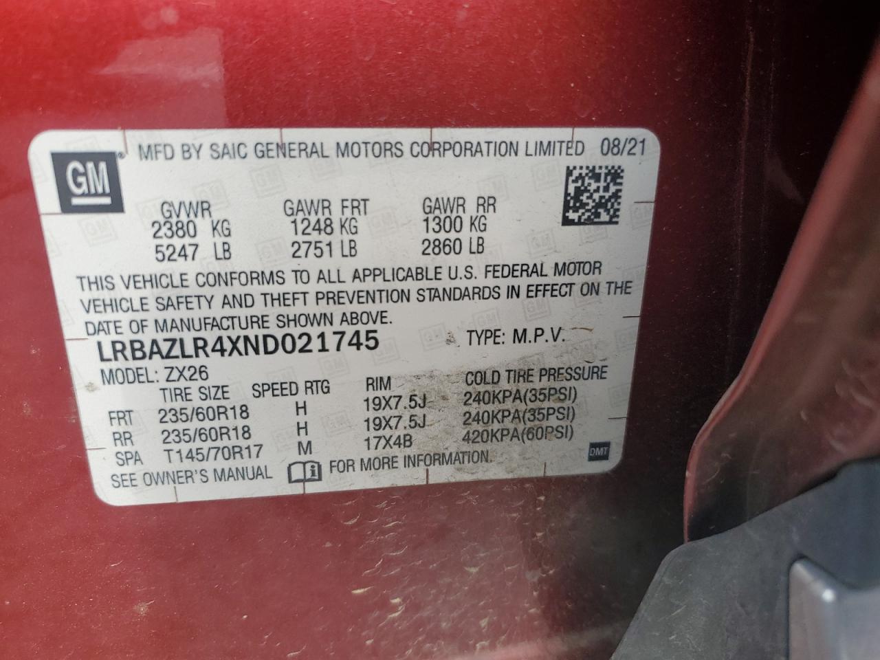 2022 BUICK Envision