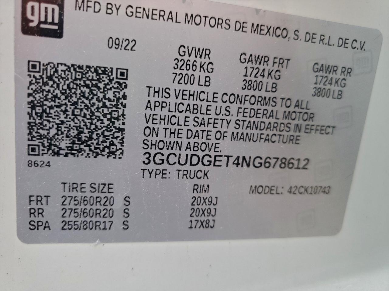 2022 CHEVROLET Silverado
