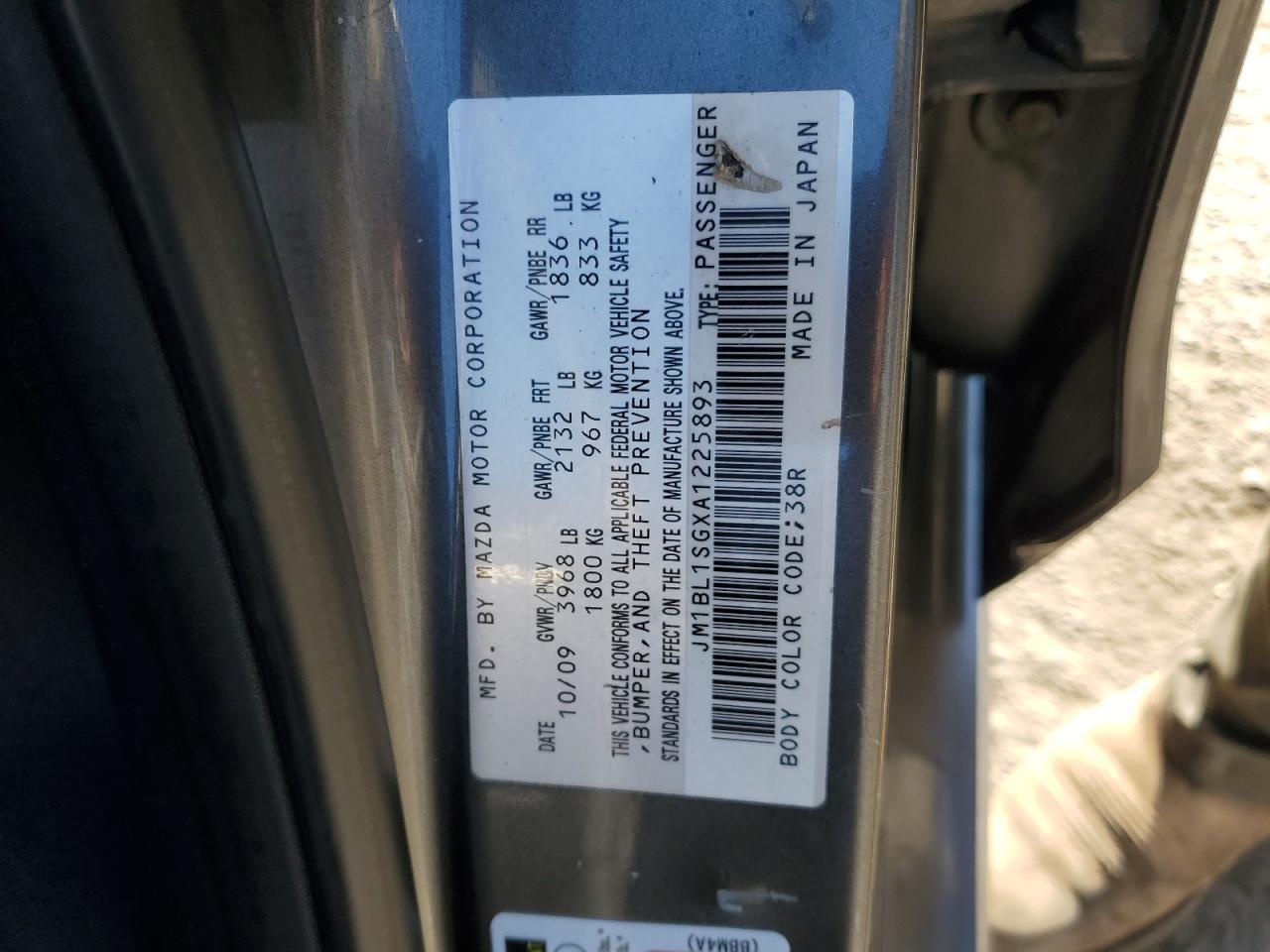 2010 MAZDA 3