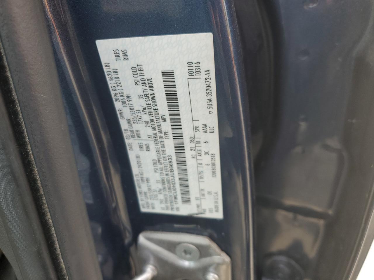2016 FORD FUSION