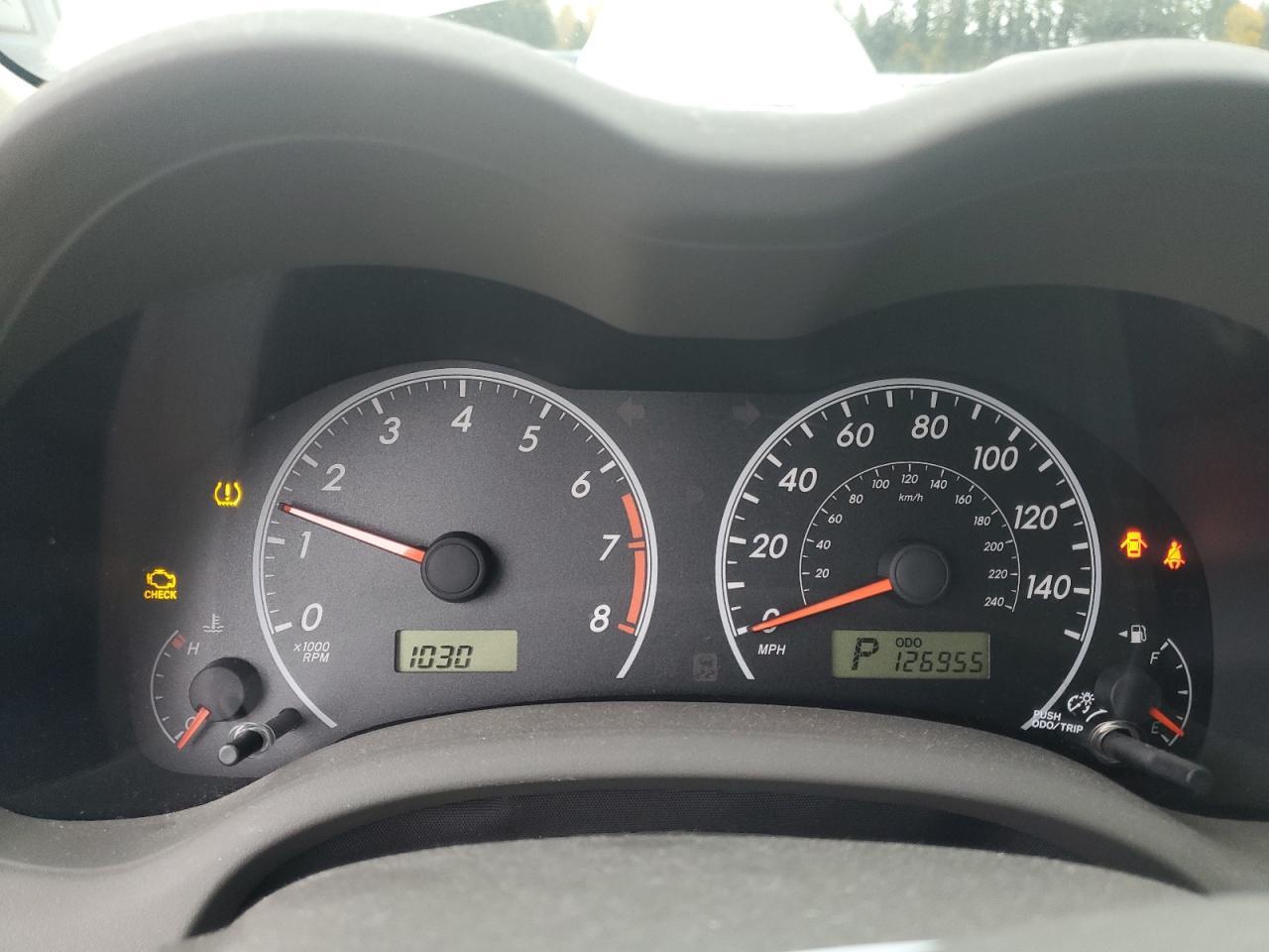 2009 TOYOTA COROLLA