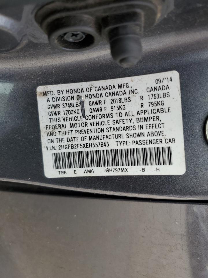 2014 HONDA CIVIC