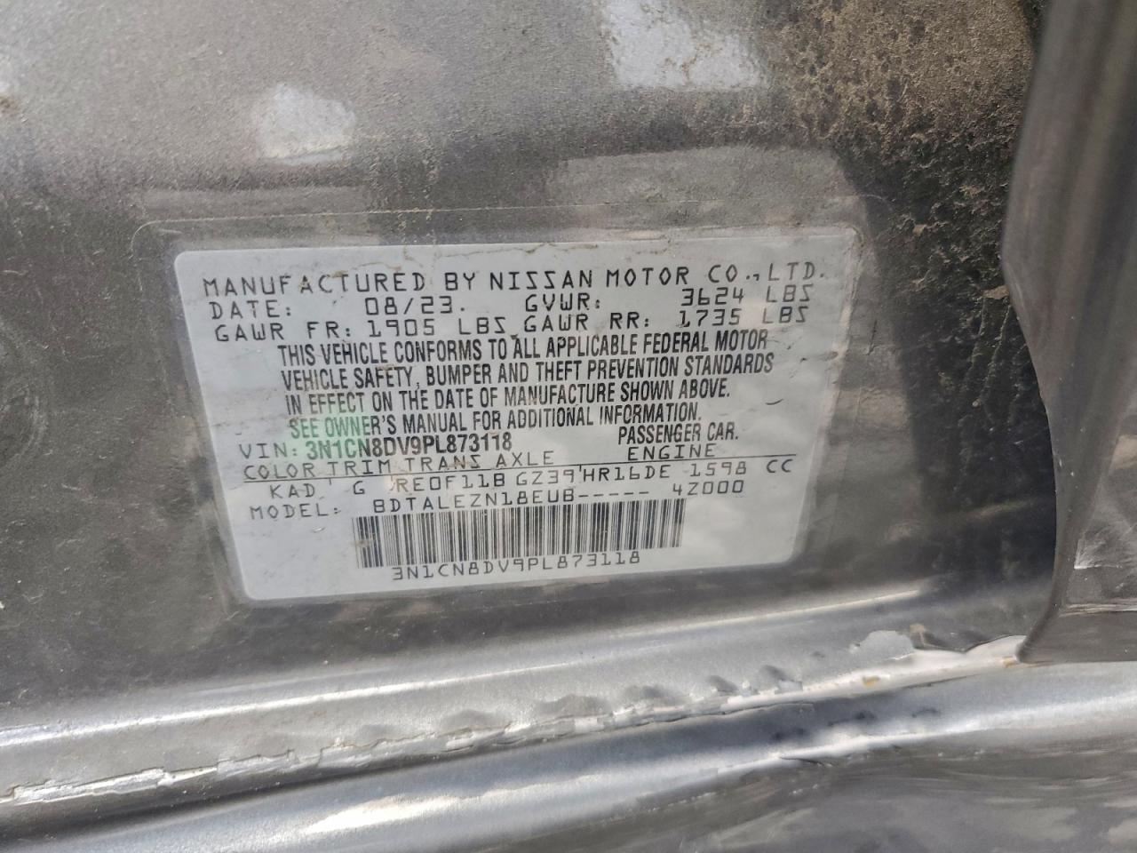 2023 NISSAN VERSA