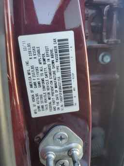 2011 HONDA ACCORD