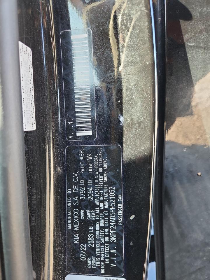 2023 KIA FORTE