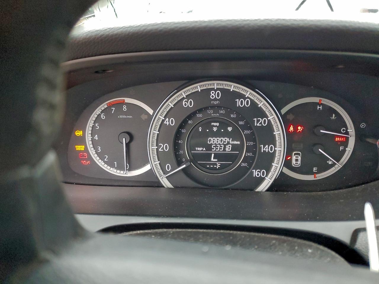 2013 HONDA ACCORD
