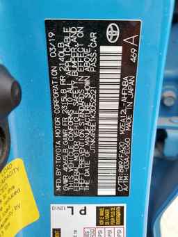 2019 TOYOTA COROLLA
