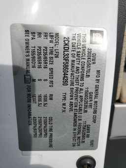 2008 PONTIAC TORRENT