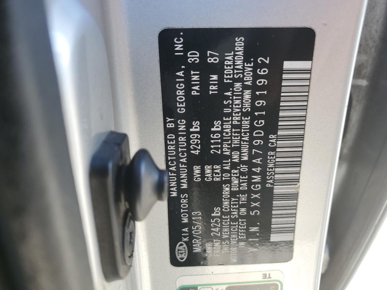 2013 KIA OPTIMA