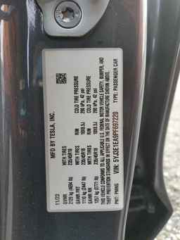 2023 TESLA MODEL 3