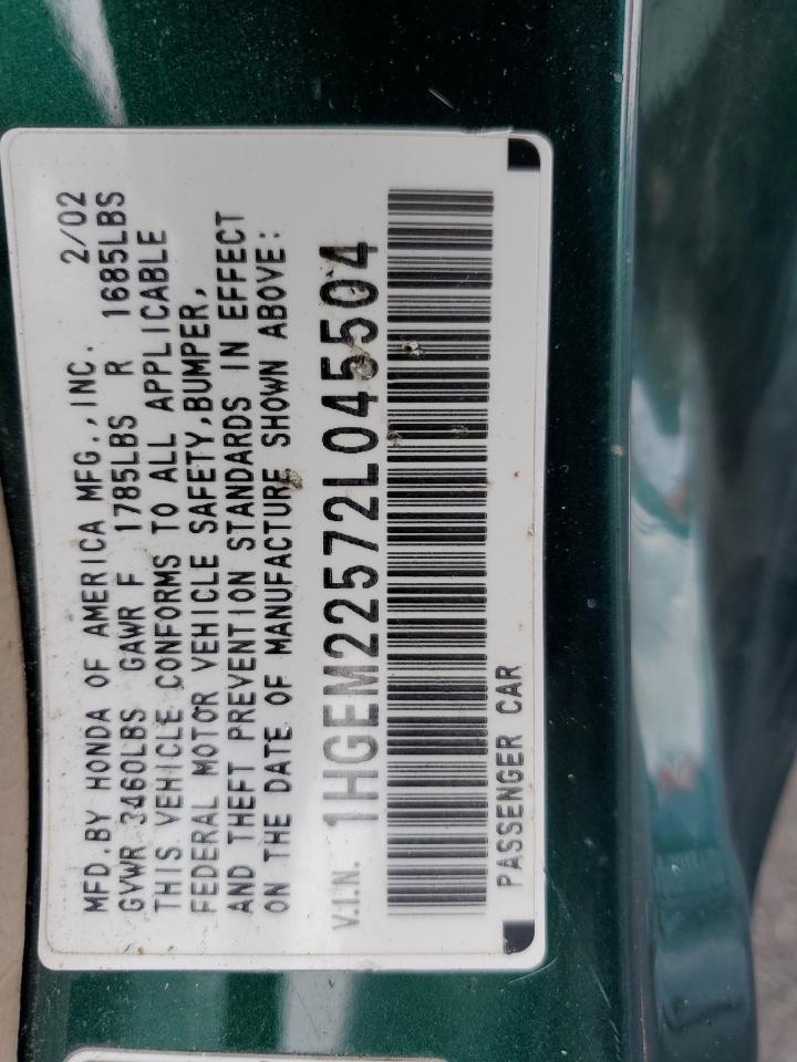2002 HONDA CIVIC