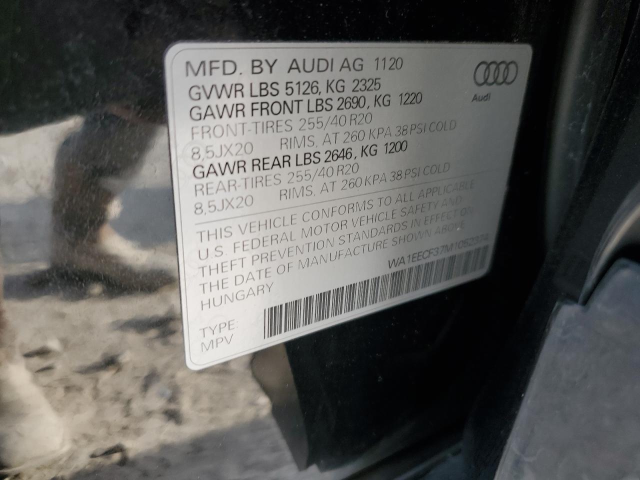 2021 AUDI Q3