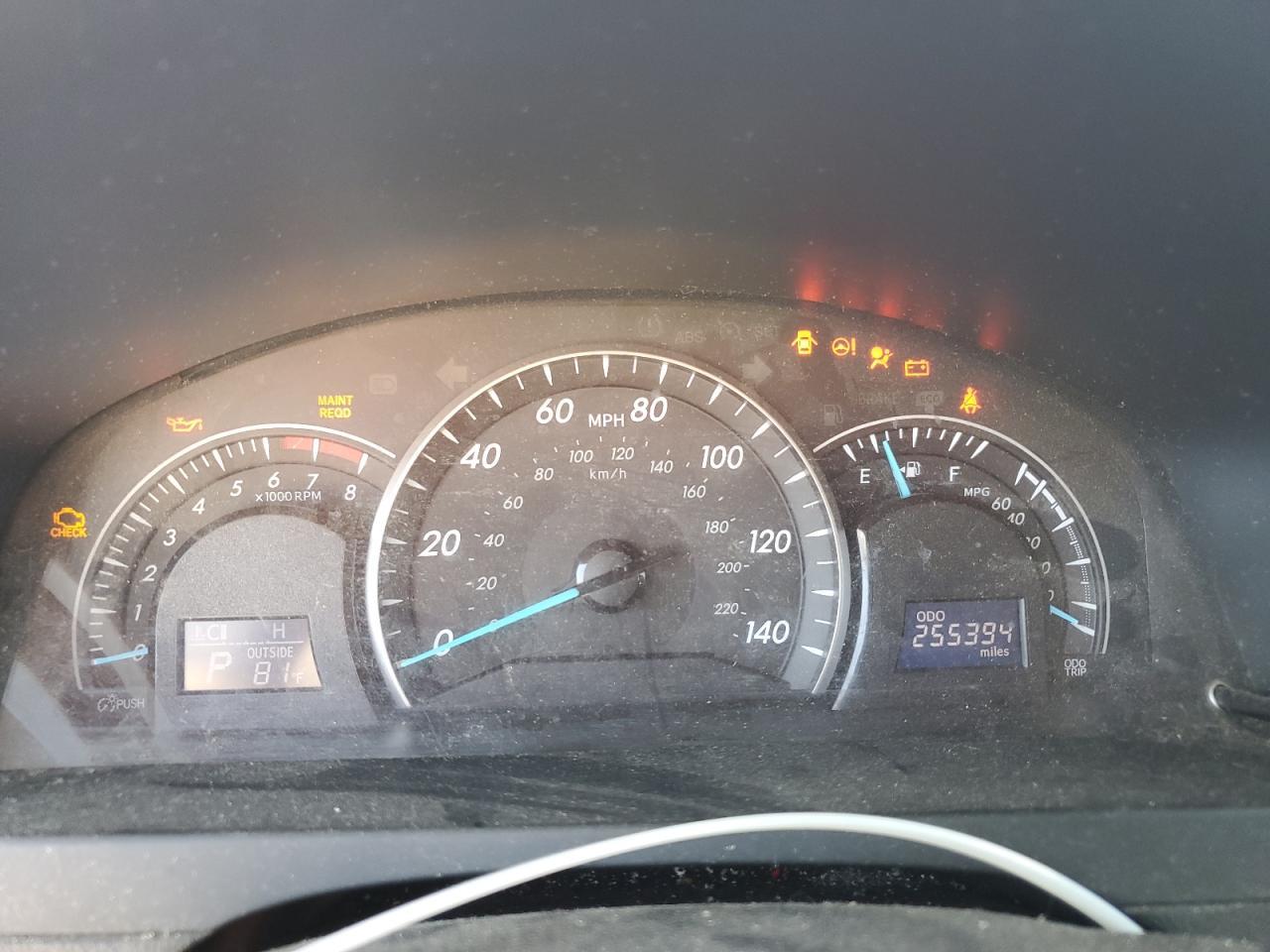 2013 TOYOTA CAMRY