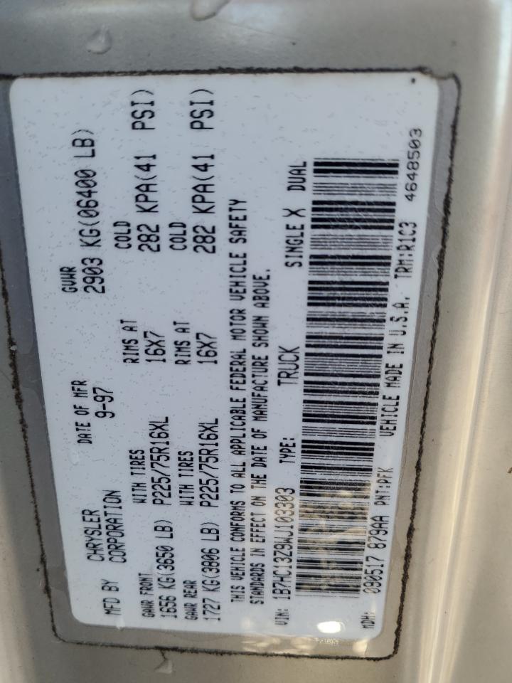1998 DODGE RAM 1500