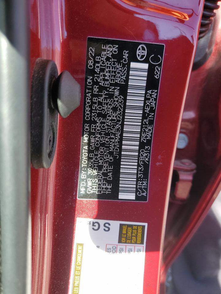 2022 TOYOTA COROLLA