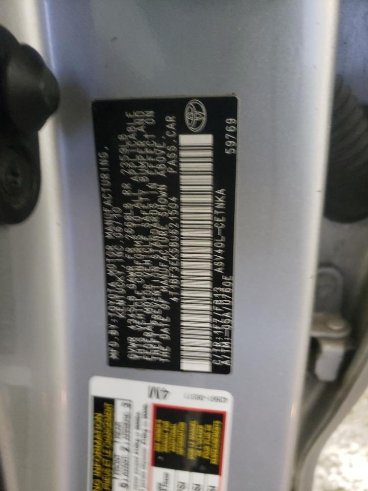 2011 TOYOTA CAMRY