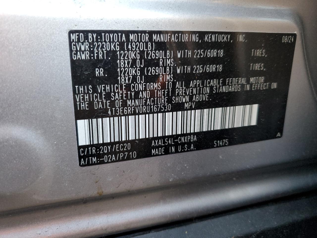 2024 TOYOTA RAV4