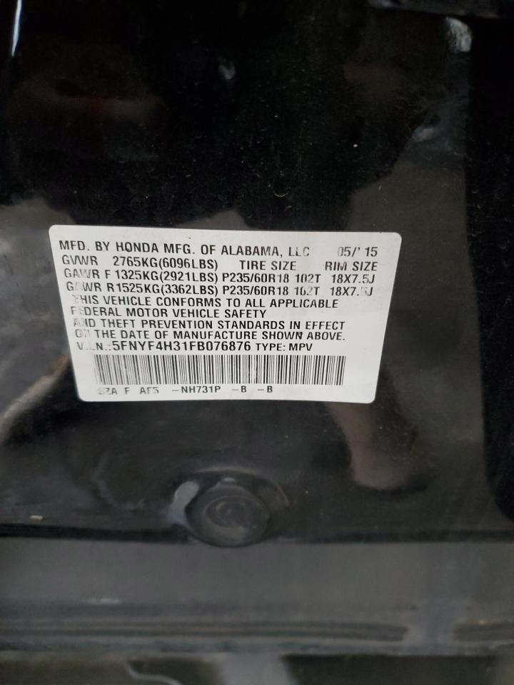 2015 HONDA PILOT