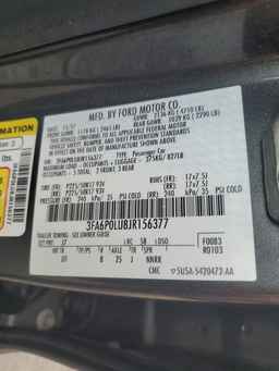 2018 FORD FUSION