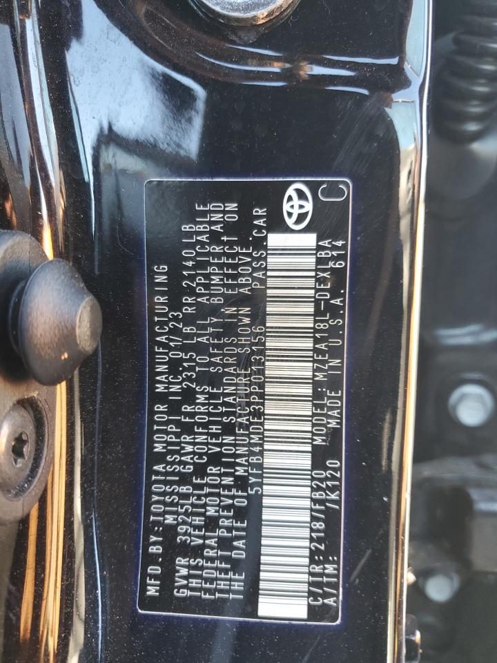 2023 TOYOTA COROLLA