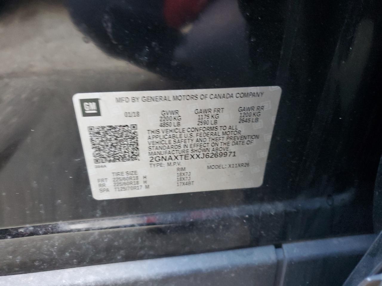 2018 CHEVROLET EQUINOX