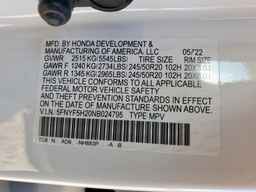 2022 HONDA PILOT