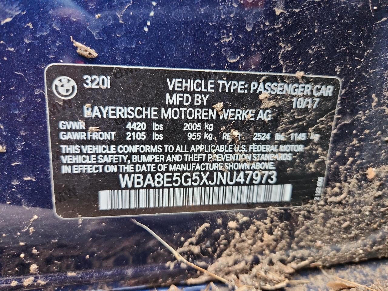 2018 BMW 3 SERIES