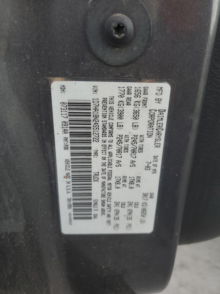 2004 DODGE RAM 1500