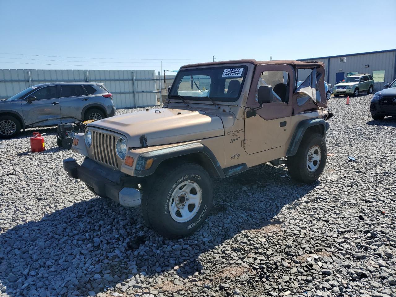 1999 JEEP WRANGLER