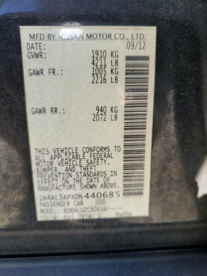 2013 NISSAN ALTIMA