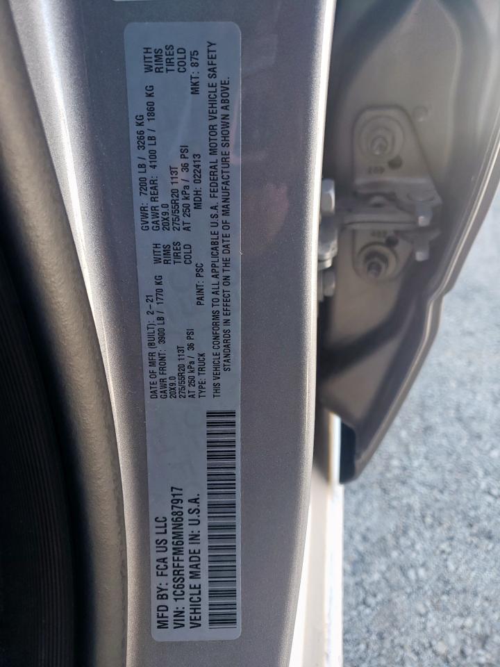 2021 RAM 1500