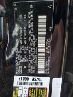 2014 TOYOTA SIENNA