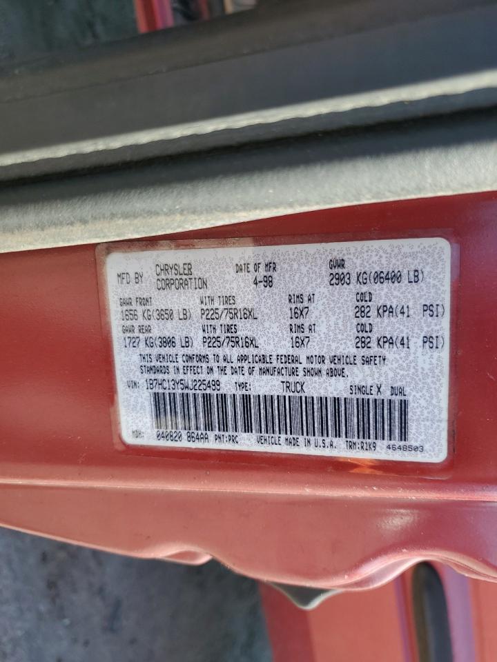 1998 DODGE RAM 1500