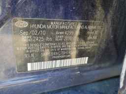2011 HYUNDAI SONATA