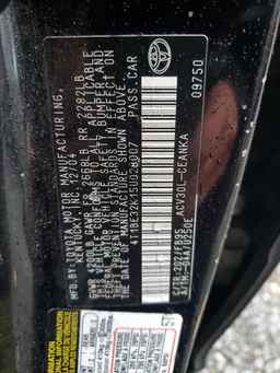 2005 TOYOTA CAMRY