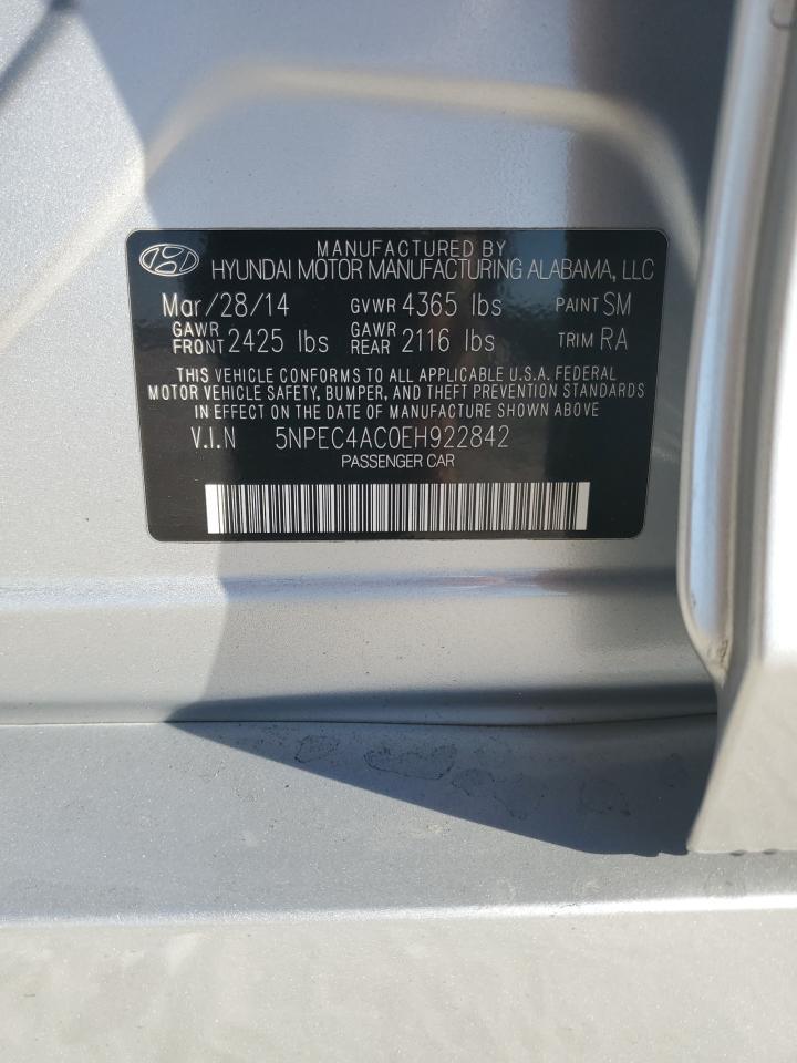 2014 HYUNDAI SONATA