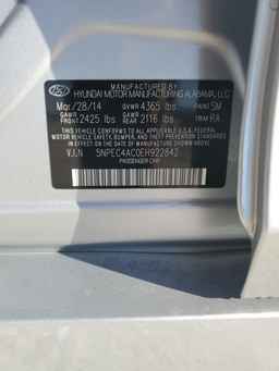 2014 HYUNDAI SONATA