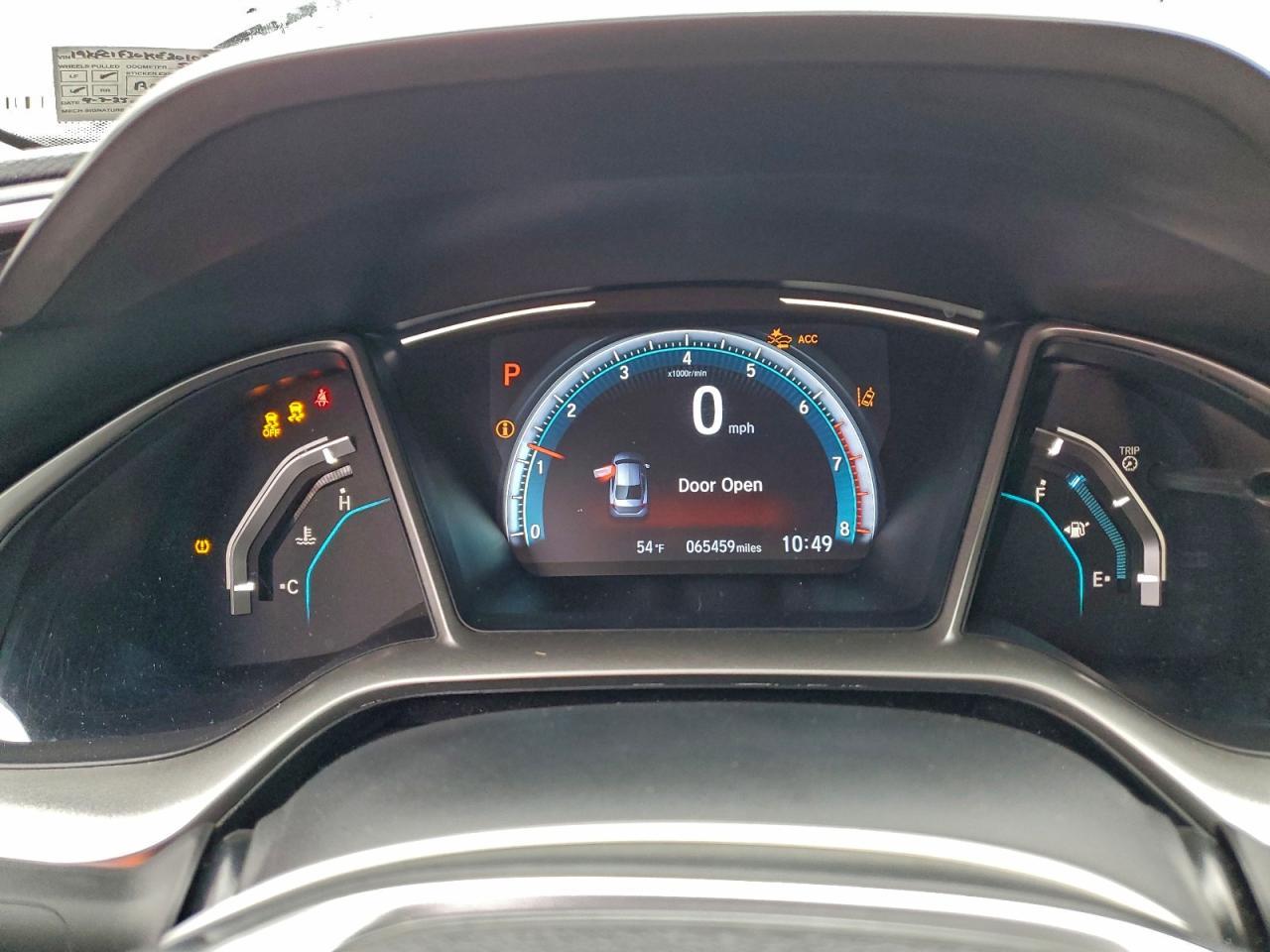 2019 HONDA CIVIC