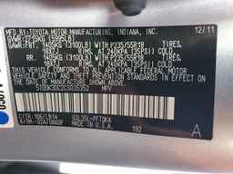 2012 TOYOTA SIENNA
