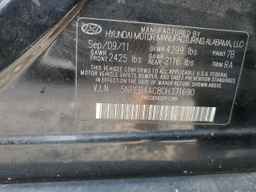 2012 HYUNDAI SONATA