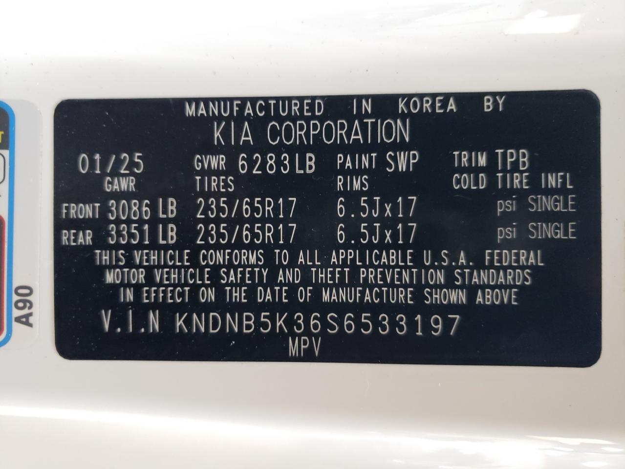 2025 KIA Carnival